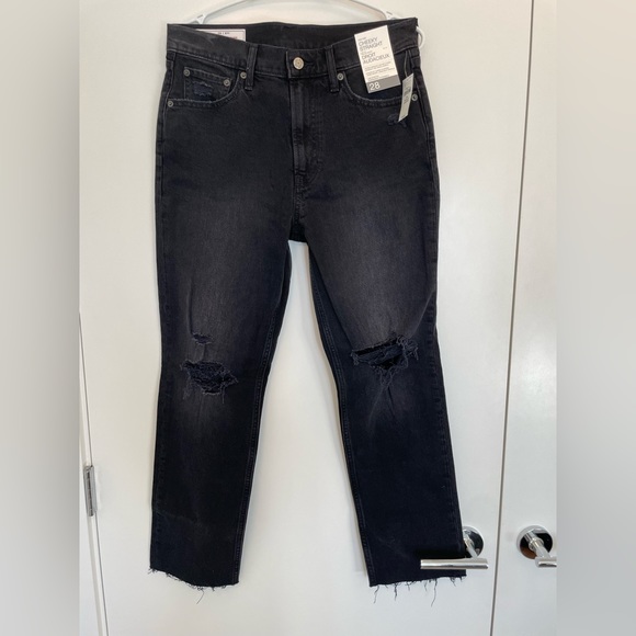 Gap High Rise Cheeky Straight Jeans 28 - Picture 2 of 5